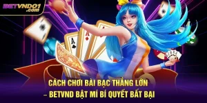 Cách Chơi Bài Bạc Thắng Lớn – Betvnd Bật Mí Bí Quyết Bất Bại
